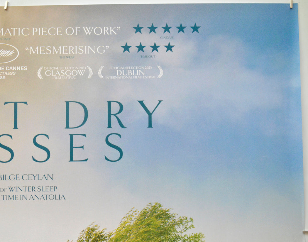 ABOUT DRY GRASSES (Top Right) Cinema Quad Movie Poster 