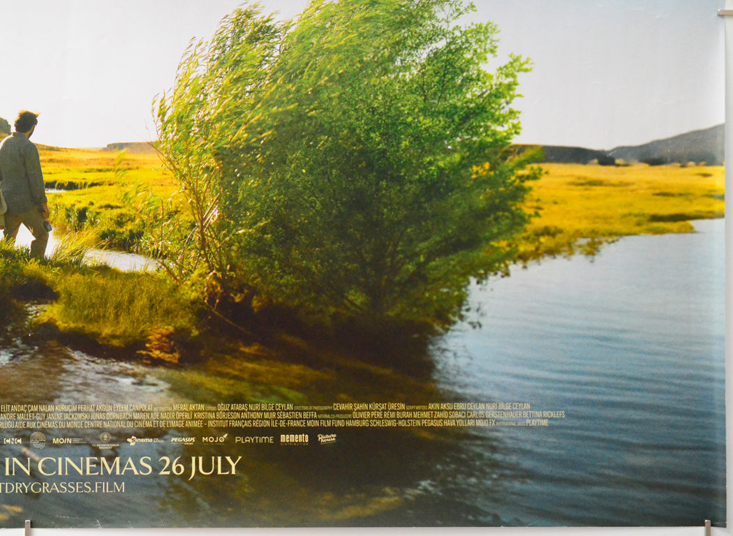 About Dry Grasses (Bottom Right) Cinema Quad Movie Poster 