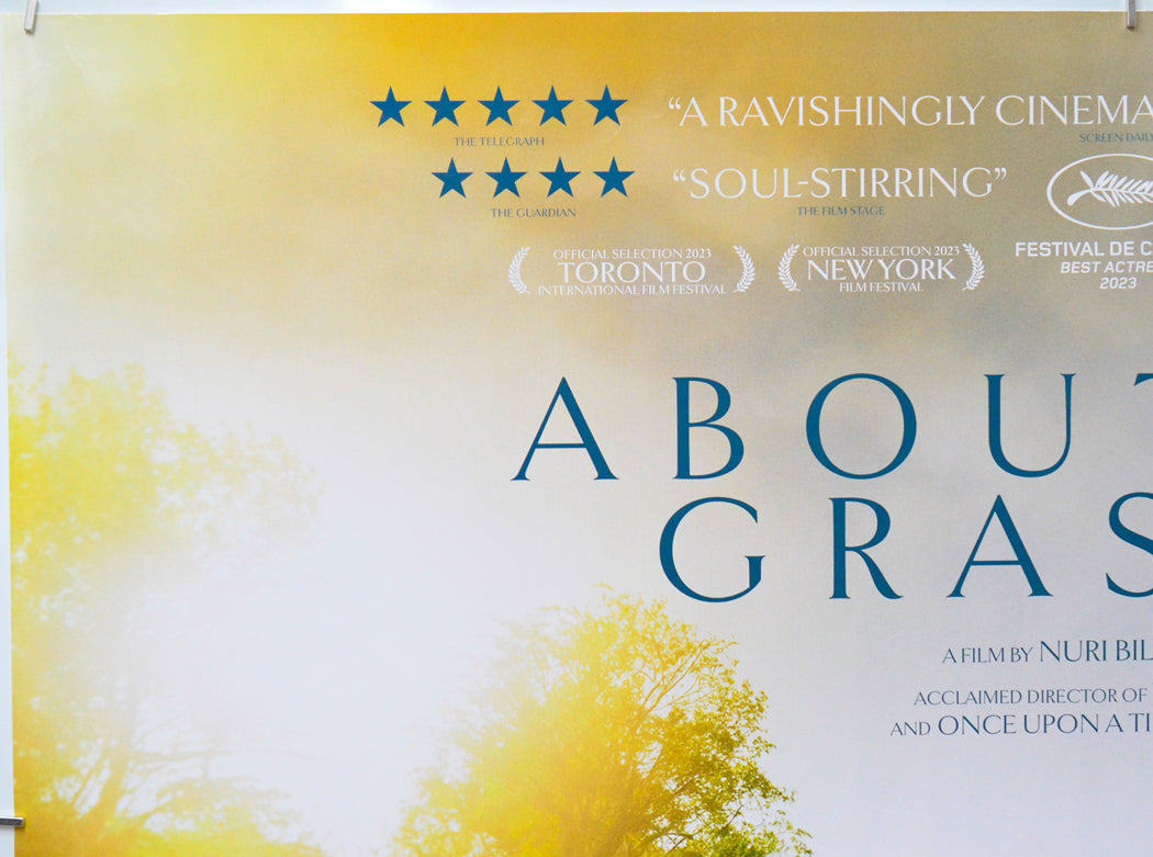 About Dry Grasses (Top Left) Cinema Quad Movie Poster 