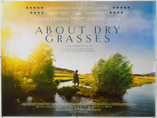 About Dry Grasses - Original Quad Poster - Film Poster - Movie Poster