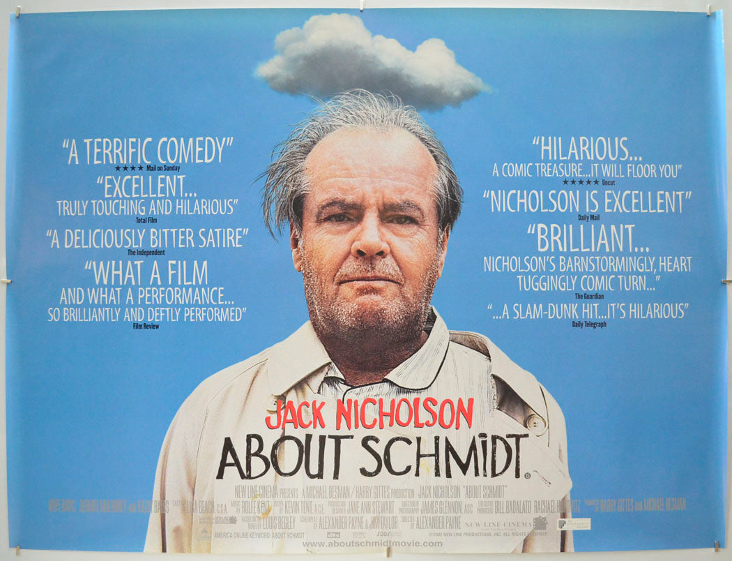 About Schmidt Original Quad Poster - Film Poster - Movie Poster