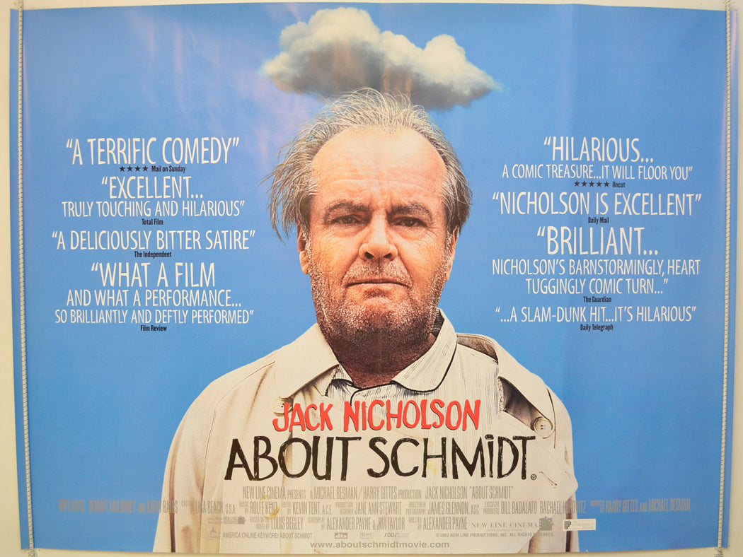 About Schmidt  Original Quad Poster - Film Poster - Movie Poster