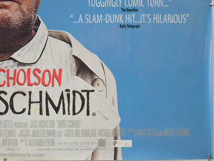 ABOUT SCHMIDT (Bottom Right) Cinema Quad Movie Poster 