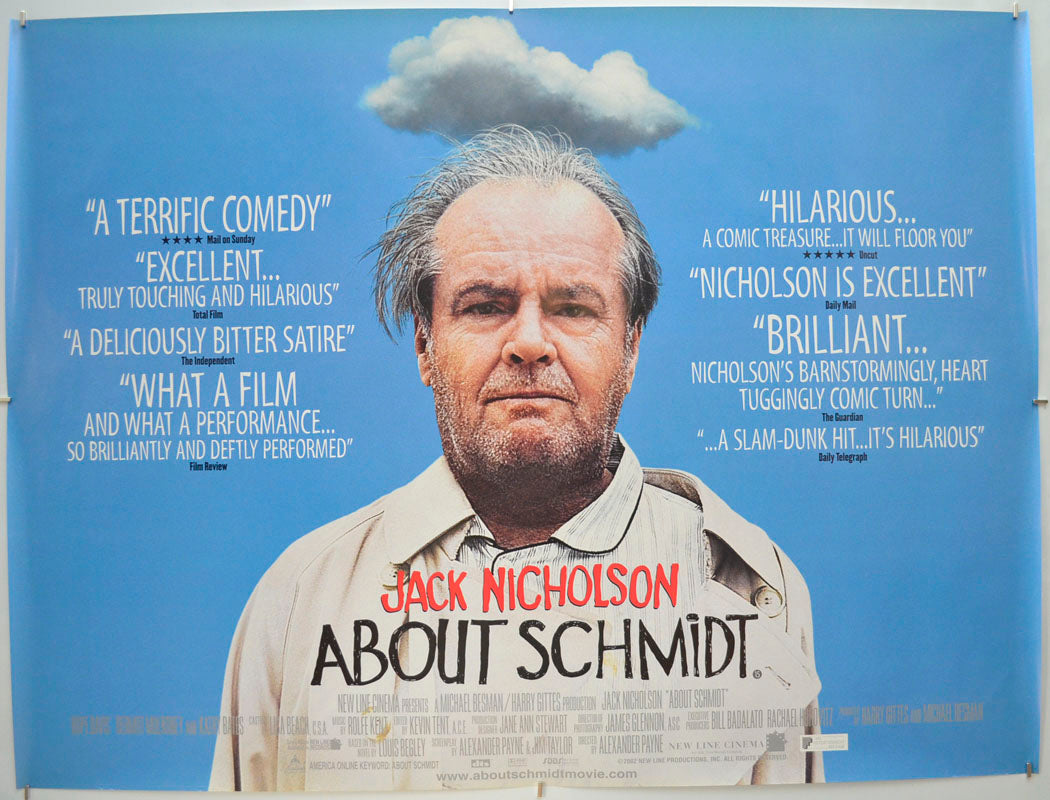 About Schmidt Original Quad Poster - Film Poster - Movie Poster