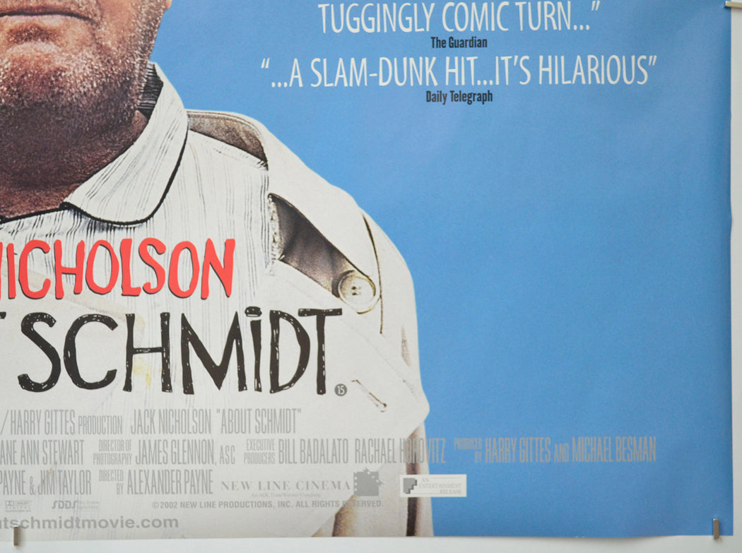 ABOUT SCHMIDT (Bottom Right) Cinema Quad Movie Poster 