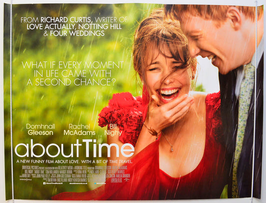 About Time Original British Quad Poster - Film Poster - Movie Poster 