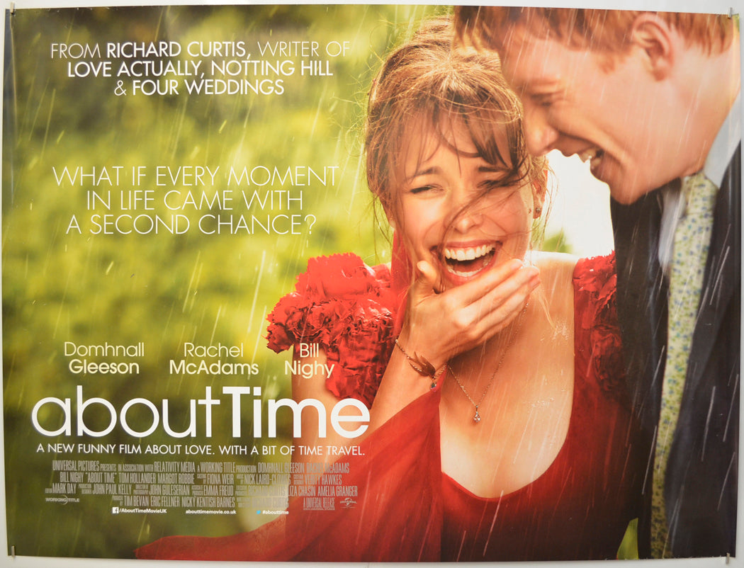 About Time Original Quad Poster - Film Poster - Movie Poster