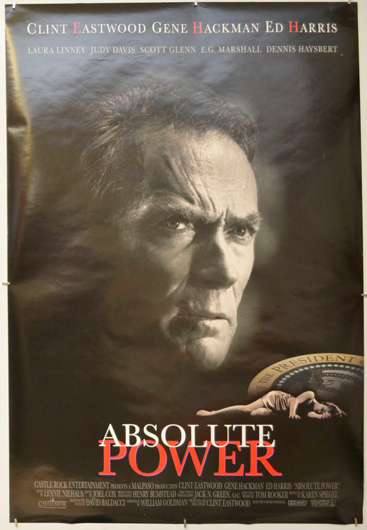 Absolute Power Original One Sheet Poster - Film Poster - Movie Poster