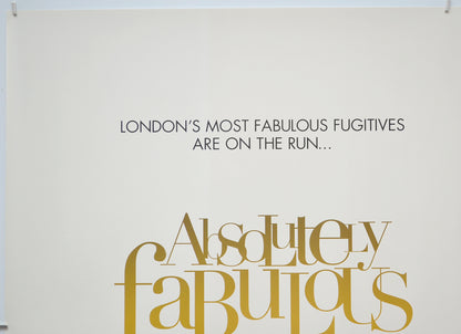 ABSOLUTELY FABULOUS: THE MOVIE (Top Left) Cinema Quad Movie Poster 