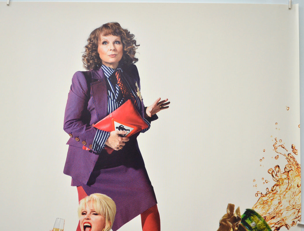 ABSOLUTELY FABULOUS: THE MOVIE (Top Right) Cinema Quad Movie Poster 