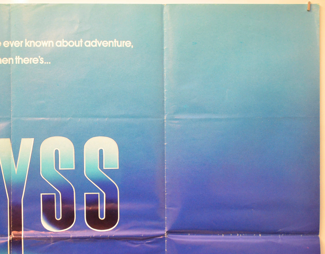 THE ABYSS (Top Right) Cinema Quad Movie Poster 