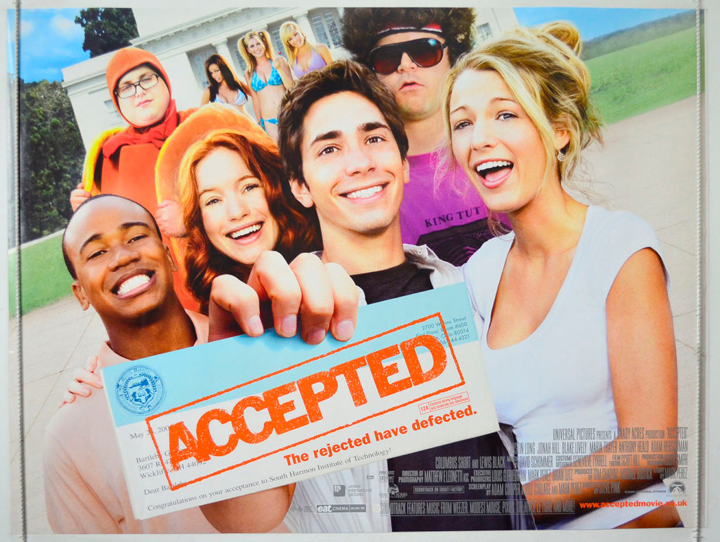 Accepted Original British Quad Poster - Movie Poster