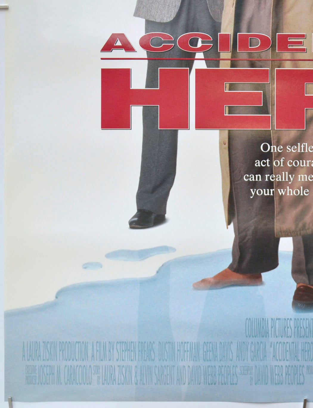 ACCIDENTAL HERO (Bottom Left) Cinema One Sheet Movie Poster 