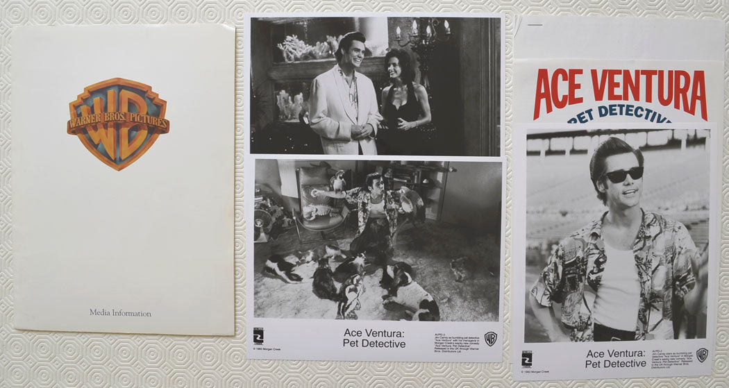 Ace Ventura : Pet Detective Original Cinema Exhibitors Press Kit 