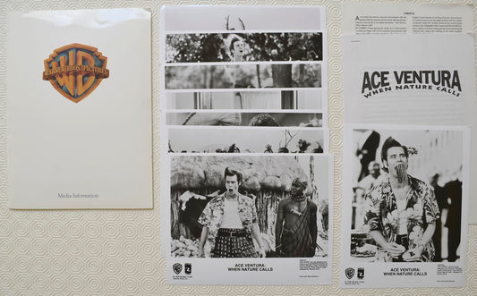 Ace Ventura : When Nature Calls Original Cinema Exhibitors Press Kit 