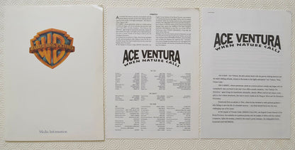 ACE VENTURA WHEN NATURE CALLS Original Cinema Press Kit 