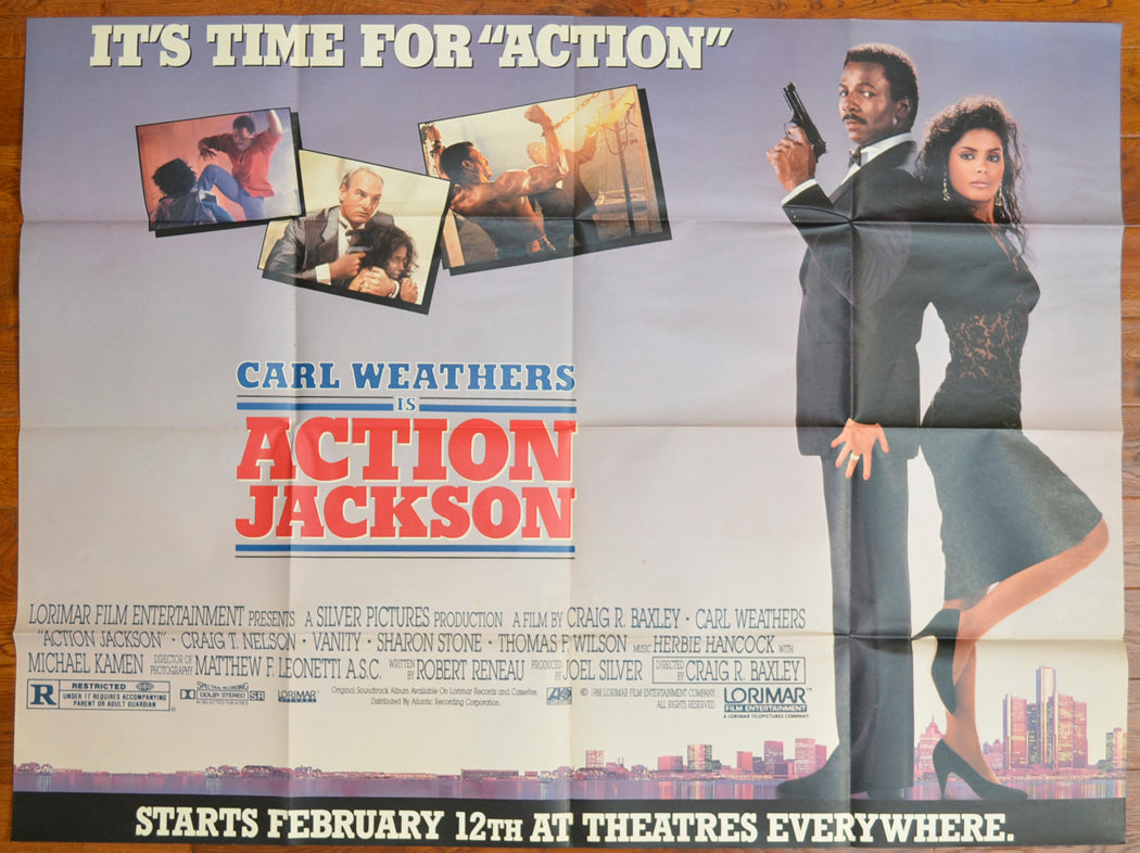 Action Jackson   Original US Subway Poster - Film Poster - Movie Poster 