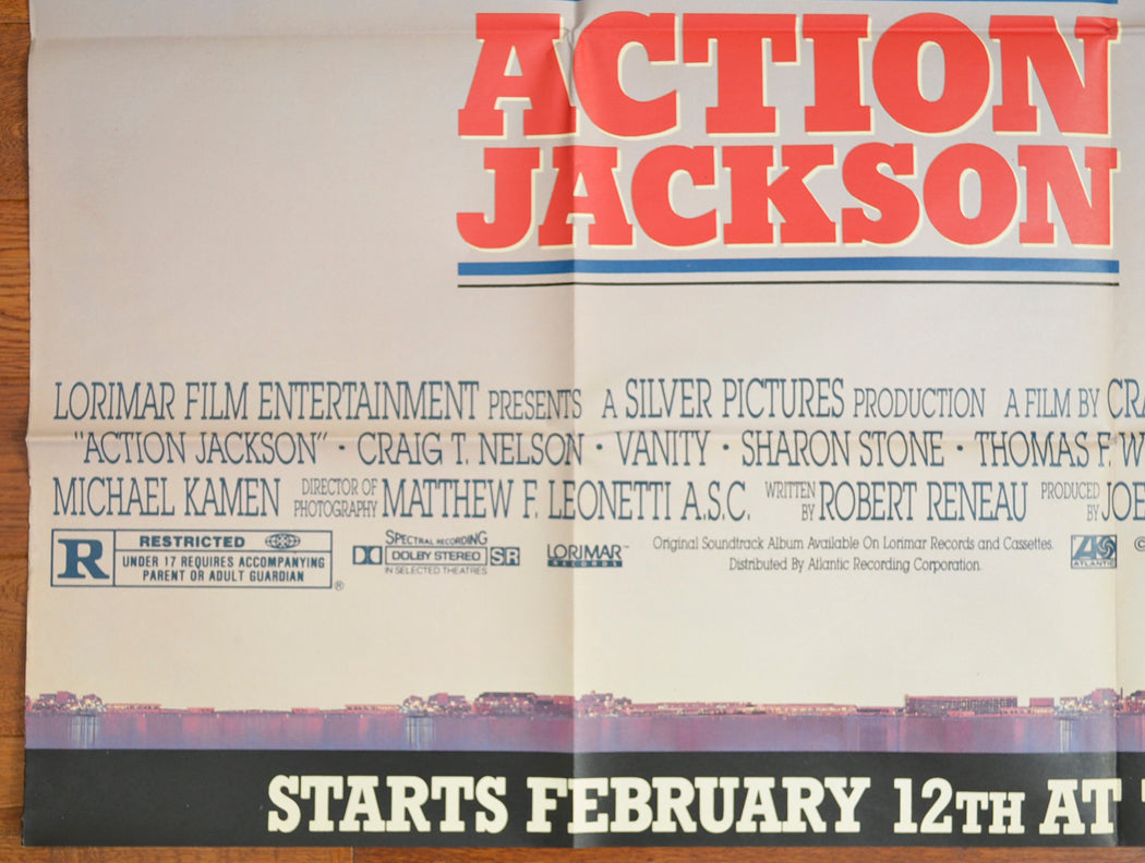 ACTION JACKSON – Subway Poster – BOTTOM Left