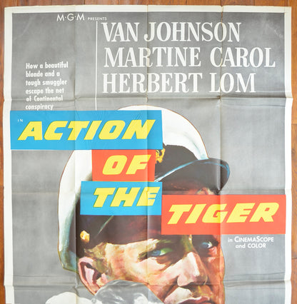 ACTION OF THE TIGER – 3 Sheet Poster (TOP) 