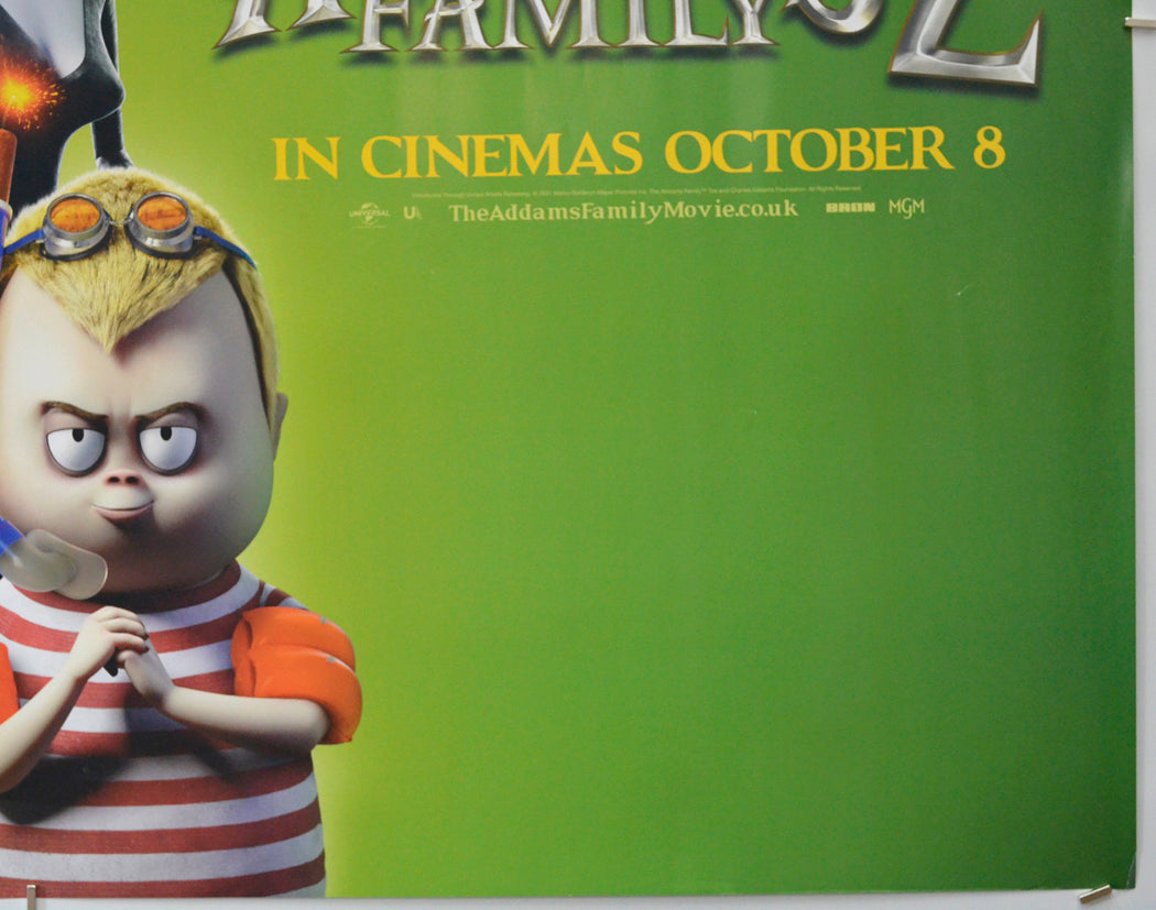 THE ADDAMS FAMILY 2 (Bottom Right) Cinema Quad Movie Poster 