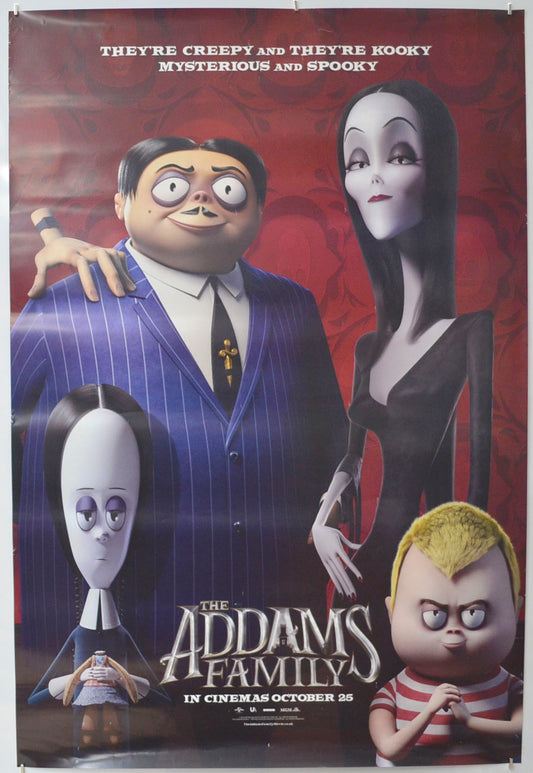 The Addams Family Original One Sheet Poster - Film Poster - Movie Poster