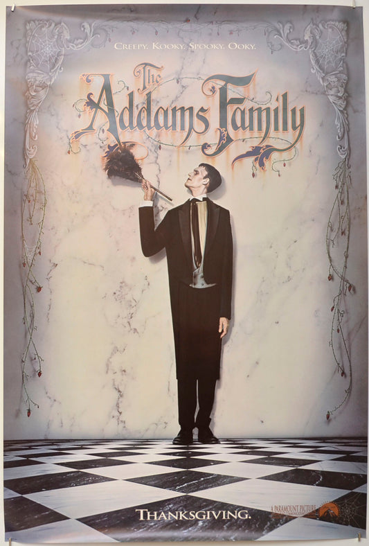 The Addams Family (Teaser / Advance Version) Original One Sheet Poster - Film Poster - Movie Poster