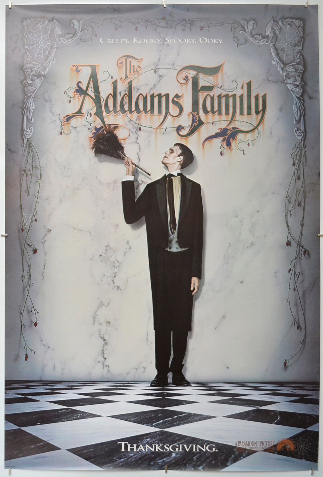 The Addams Family - Original One Sheet Poster - Film Poster - Movie Poster