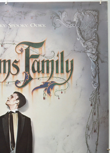 THE ADDAMS FAMILY (Top Right) Cinema One Sheet Movie Poster 