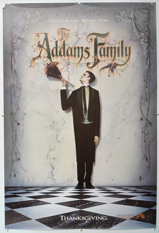 The Addams Family - Original One Sheet Poster - Film Poster - Movie Poster