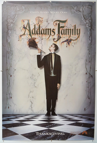 The Addams Family - Original One Sheet Poster - Film Poster - Movie Poster