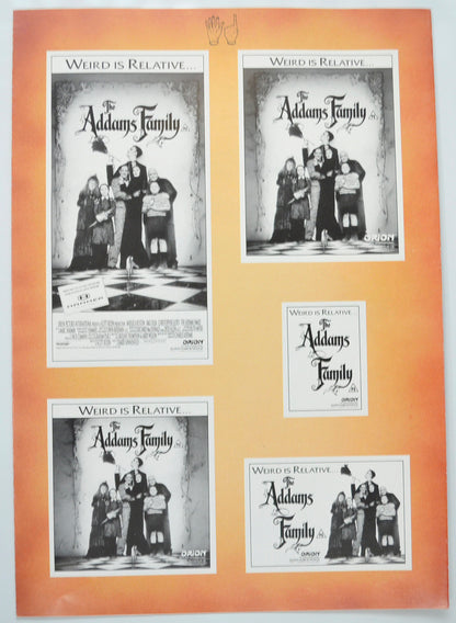 THE ADDAMS FAMILY Cinema Exhibitors Campaign Pressbook - BACK 