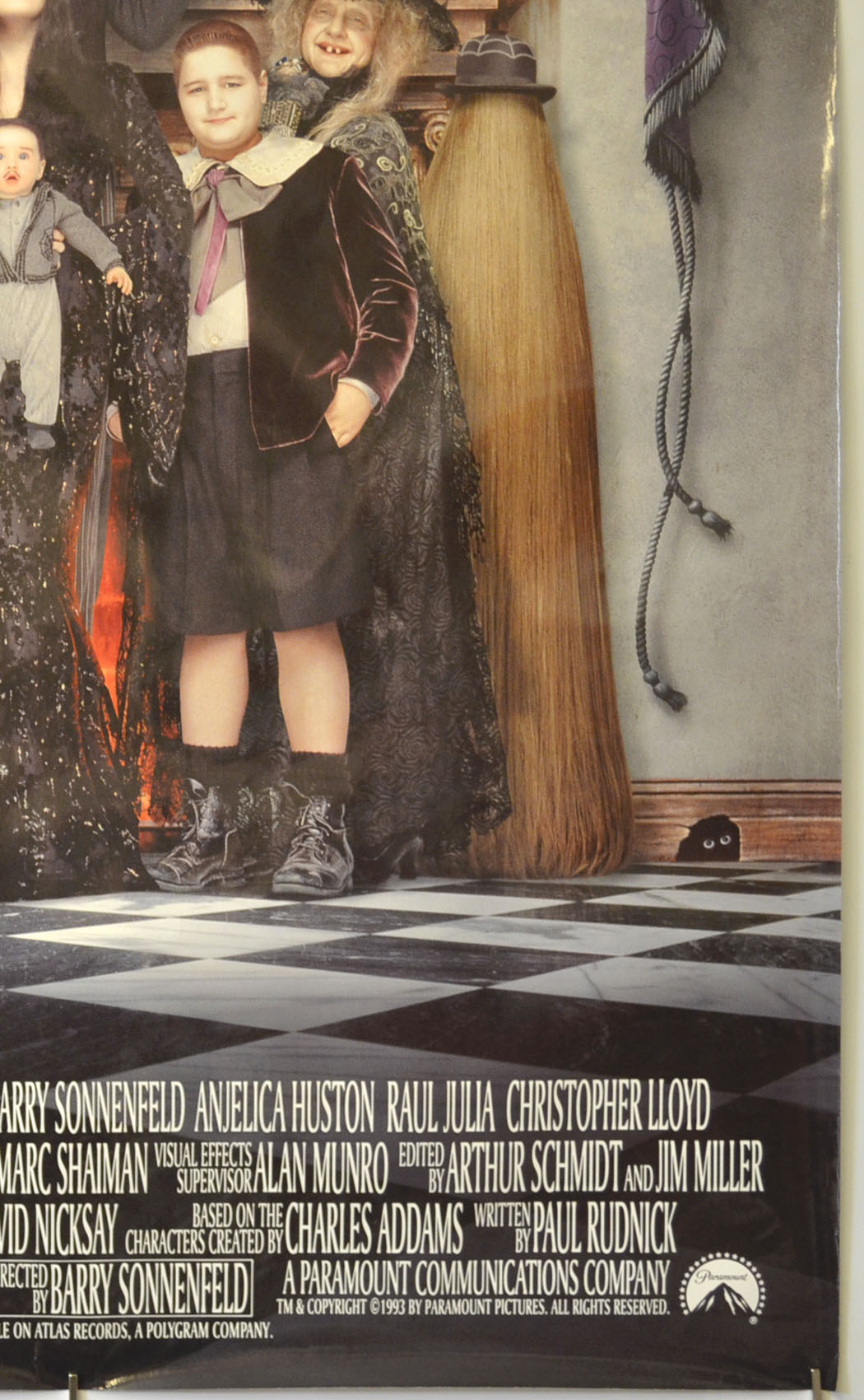 ADDAMS FAMILY VALUES (Bottom Right) Cinema One Sheet Movie Poster 