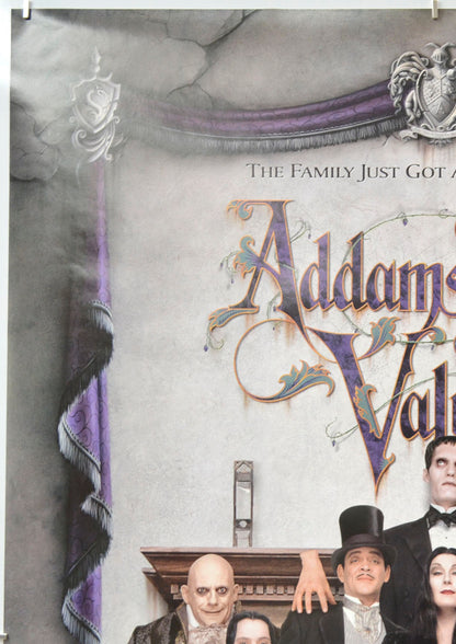 ADDAMS FAMILY VALUES (Top Left) Cinema One Sheet Movie Poster 