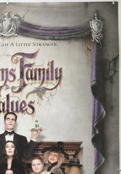 ADDAMS FAMILY VALUES (Top Right) Cinema One Sheet Movie Poster 