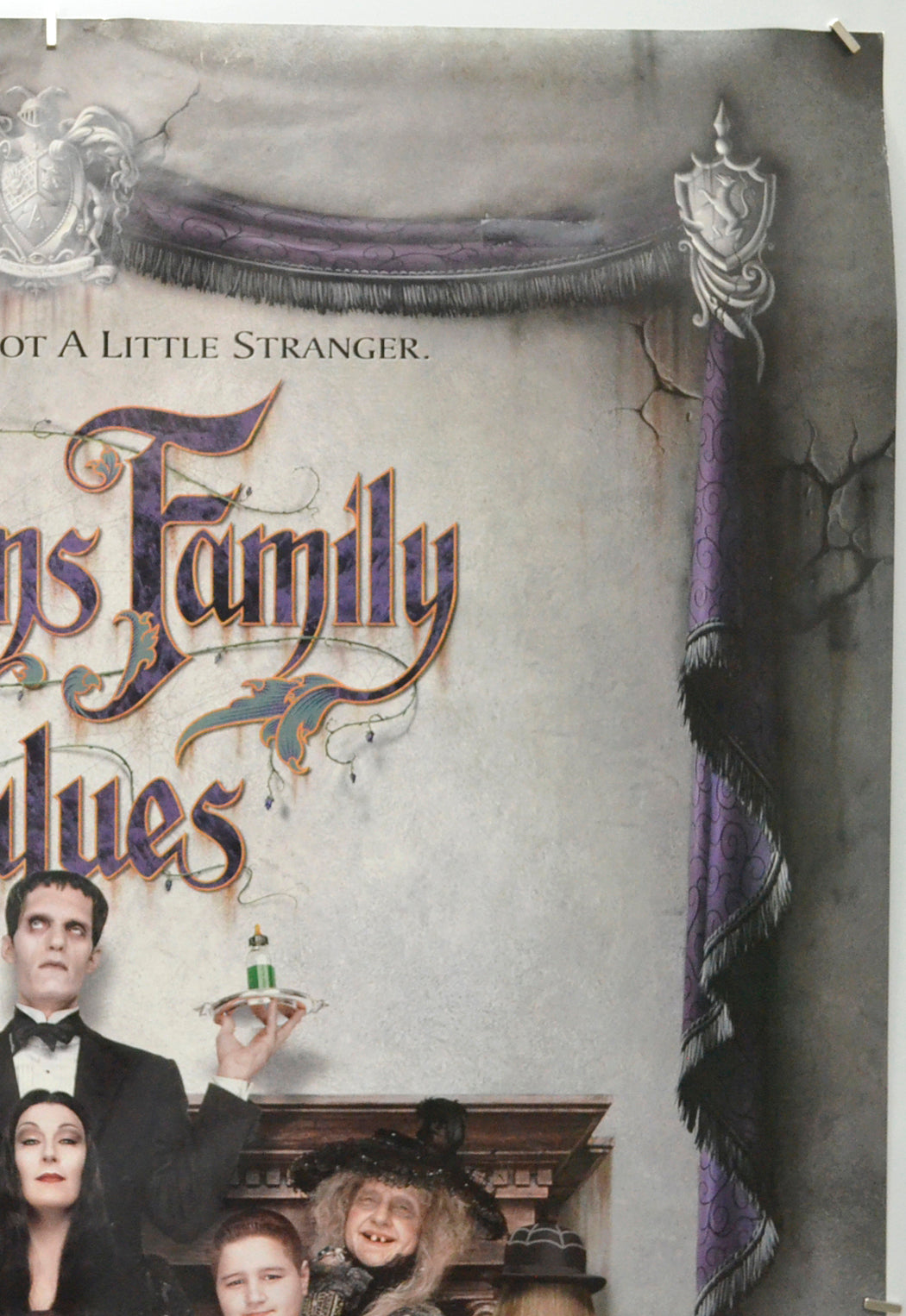 ADDAMS FAMILY VALUES (Top Right) Cinema One Sheet Movie Poster 