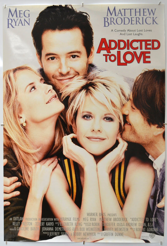 Addicted To Love (Teaser / Advance Version)  Original One Sheet Poster - Film Poster - Movie Poster