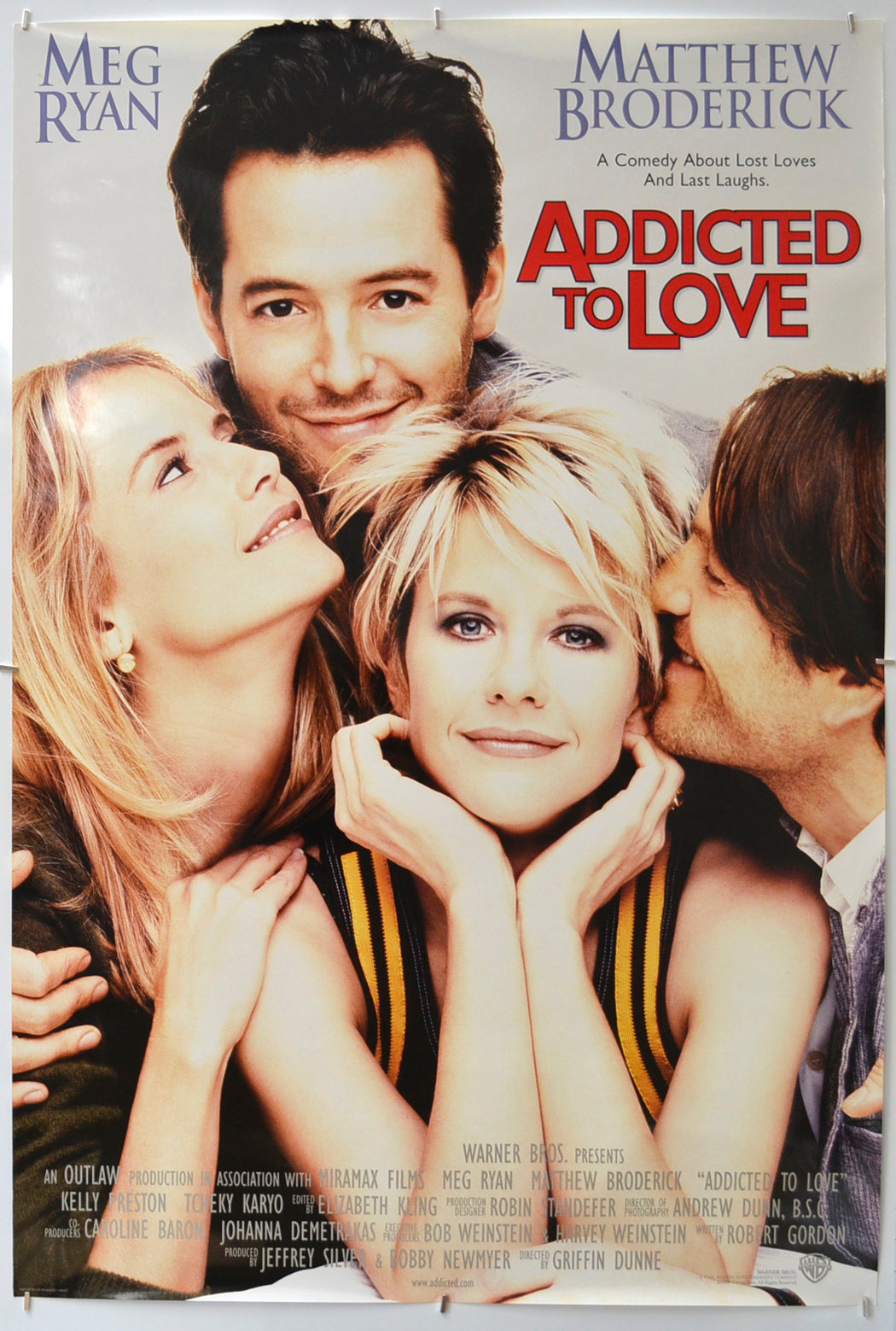 Addicted To Love (Teaser / Advance Version)  Original One Sheet Poster - Film Poster - Movie Poster