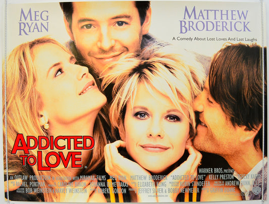 Addicted To Love Original Quad Poster - Film Poster - Movie Poster  