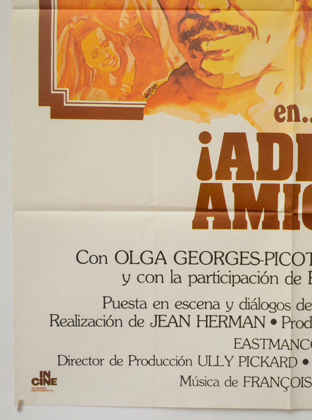 ADIOS AMIGO (Bottom Left) Cinema Spanish Movie Poster 