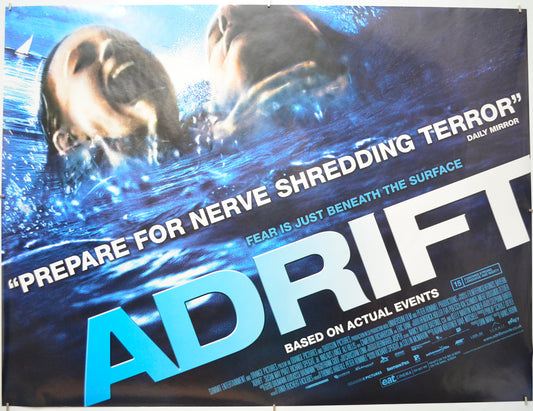 Adrift (a.k.a. Open Water 2 : Adrift)  Original Quad Poster - Film Poster - Movie Poster