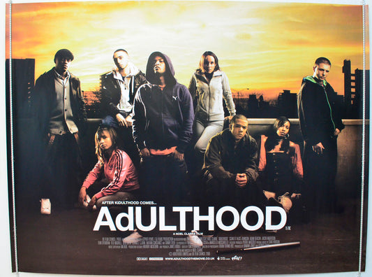 Adulthood Original British Quad Poster - Film Poster - Movie Poster 