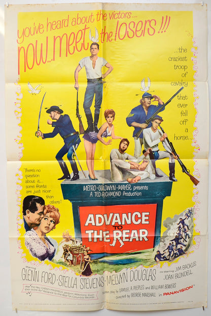 Advance to the Rear Original One Sheet Poster - Film Poster - Movie Poster