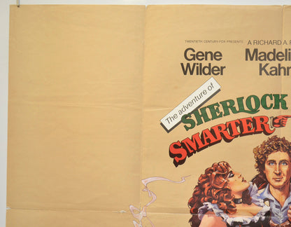 THE ADVENTURE OF SHERLOCK HOLMES’ SMARTER BROTHER (Top Left) Cinema Quad Movie Poster 