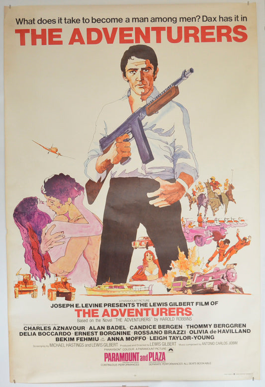 The Adventurers  Original British 4 Sheet Poster  - Film Poster - Movie Poster