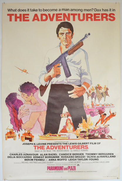 The Adventurers  Original British 4 Sheet Poster  - Film Poster - Movie Poster