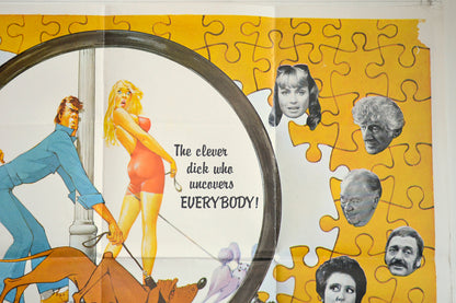 ADVENTURES OF A PRIVATE EYE (Top Right) Cinema Quad Movie Poster 