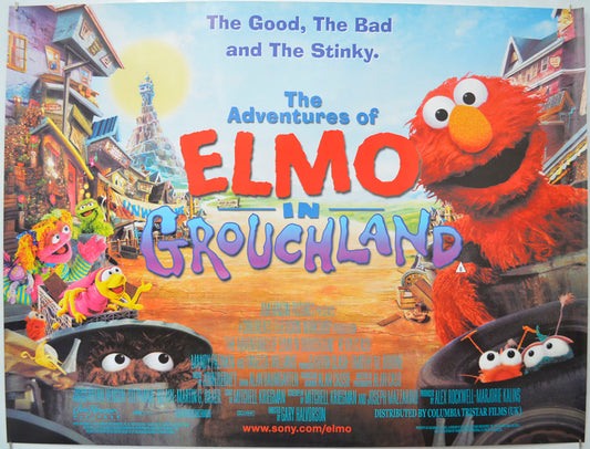 The Adventures Of Elmo In Grouchland Original Quad Poster - Film Poster - Movie Poster