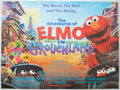 The Adventures Of Elmo In Grouchland Original Quad Poster - Film Poster - Movie Poster