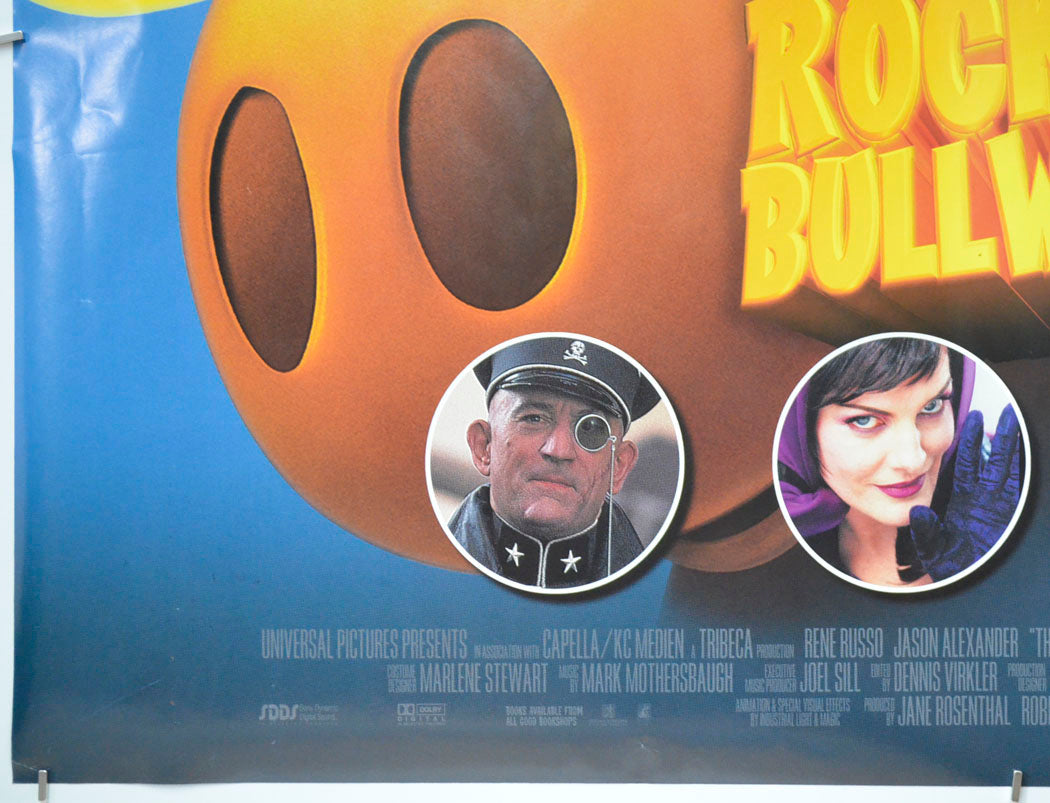 THE ADVENTURES OF ROCKY AND BULLWINKLE (Bottom Left) Cinema Quad Movie Poster 