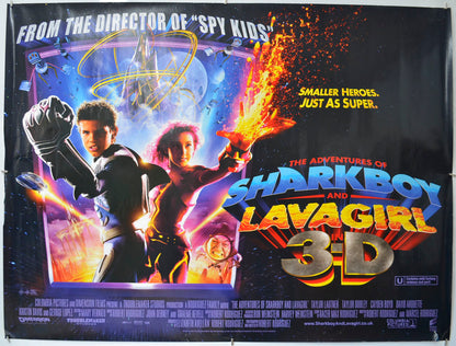 The Adventures Of Sharkboy and Lavagirl Original Quad Poster - Film Poster - Movie Poster